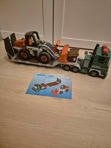 Playmobil Vrachtwagen met Lader beschikbaar voor biedingen