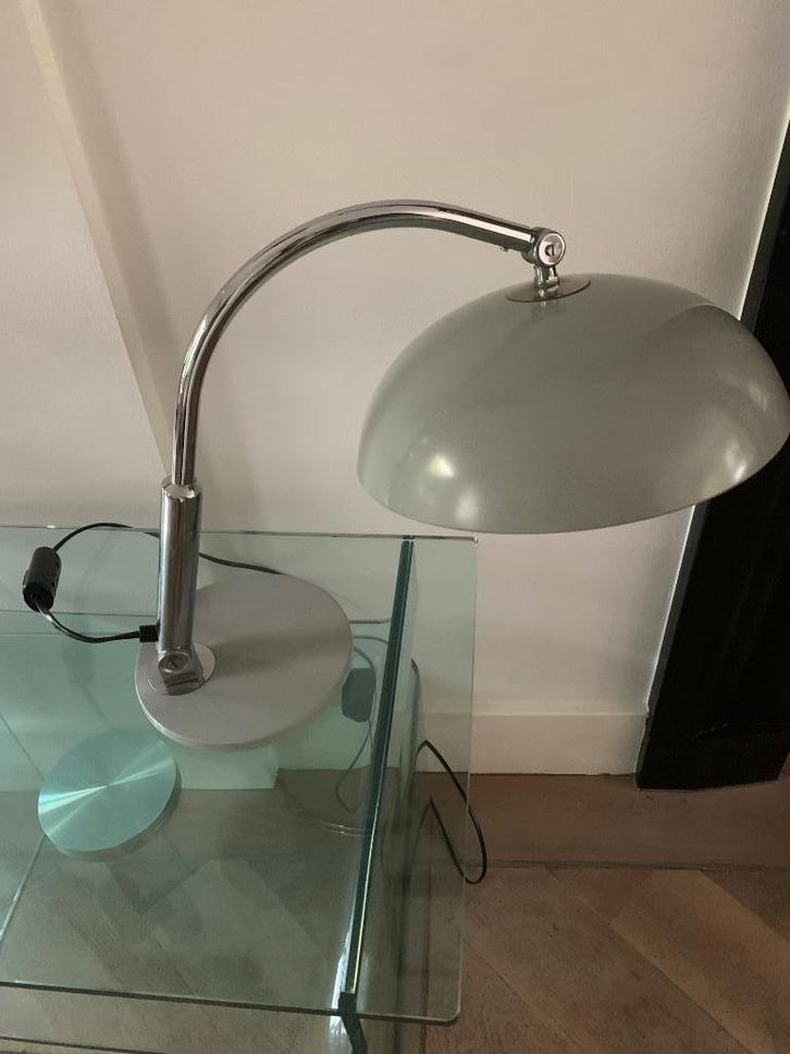 Halo Zeist design  desk lamp  by H. Busquet vintage, Huis en Inrichting, Lampen | Tafellampen, Gebruikt, Minder dan 50 cm, Metaal