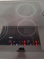 Keramische kookplaat AEG, Witgoed en Apparatuur, Kookplaten, Ophalen of Verzenden, Inbouw, Keramisch, 4 kookzones