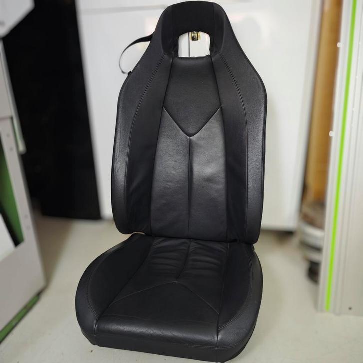 SLK R171 zwart leer passagiers stoel bekleding rechts, Auto-onderdelen, Interieur en Bekleding, Mercedes-Benz, Gebruikt, Ophalen