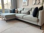 Homestock Cobra 2,5 zits met divan licht grijs hoebank, Huis en Inrichting, Ophalen, Gebruikt, Stof
