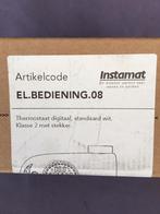 Instamat EL.BEDIENING.08 thermostaat digitaal standaard wit, Nieuw, Ophalen of Verzenden