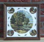 vistegel wandbord, J.C. v Hunnik,  volgnr 32, Antiek en Kunst, Antiek | Wandborden en Tegels, Ophalen of Verzenden