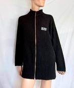 HUGO BOSS Vest , Maat L , WOL, Verzenden, Zo goed als nieuw, Maat 42/44 (L), Zwart