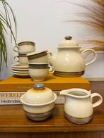 Vintage theeservies kop en schotel theepot CP Made in GDR, Ophalen of Verzenden