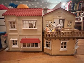 Sylvanian Families Huis + Extra's! beschikbaar voor biedingen