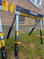 Roughneck COLT 600E Schraag + Werktafel - Zo Goed Als Nieuw!, Doe-het-zelf en Verbouw, Ophalen, Zo goed als nieuw, Inklapbaar