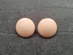 Huidskleur klipoorbellen clip klip oorbellen (voor goed doel, Ophalen of Verzenden, Gebruikt, Overige kleuren, Overige materialen