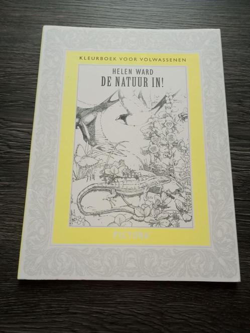 Pictura kleurboek De Natuur In!, Hobby en Vrije tijd, Tekenen, Nieuw, Papier, Schets- of Tekenboek, Ophalen of Verzenden