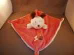 tendertoys hond doekje wit bruin roze met op doek botje, Ophalen of Verzenden, Nieuw, Hond
