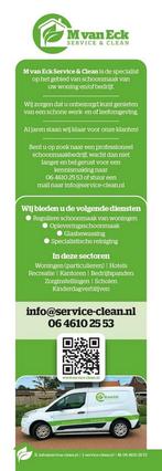 Schoonmaak aangeboden