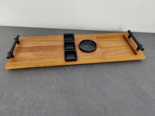 Unieke handgemaakt borrel/hapjesplank., Huis en Inrichting, Woonaccessoires | Dienbladen, Nieuw, Hout, Rechthoekig, Ophalen of Verzenden