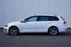 Volkswagen Golf Variant 1.5 TSI Highline Rline| Navigatie |, Auto's, 4 cilinders, 150 pk, Leder en Stof, Wit