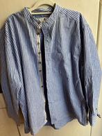 Vintage Grandfather Shirt - Lee Valley - XL, Kleding | Heren, Overhemden, Blauw, Halswijdte 43/44 (XL), Lee Valley, Ophalen of Verzenden