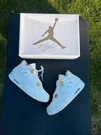 Nike Air Jordan 4 Metallic Gold maat 39, Ophalen of Verzenden, Zo goed als nieuw, Wit