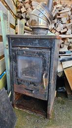 Buiten kachel, Huis en Inrichting, Kachels, Ophalen, Gebruikt, Hout, Houtkachel