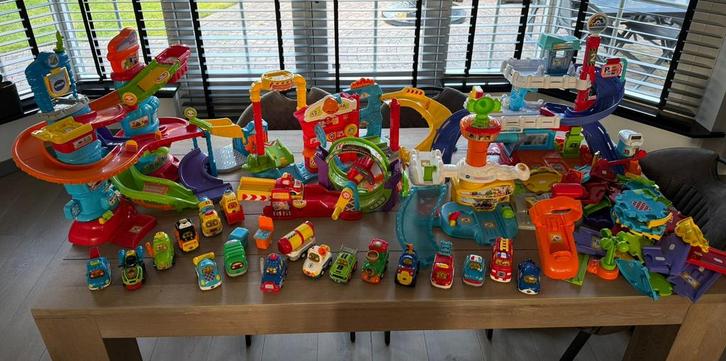 Complete VTech Toet Toet Auto's set, Kinderen en Baby's, Speelgoed | Vtech, Zo goed als nieuw, 2 tot 4 jaar, Ophalen