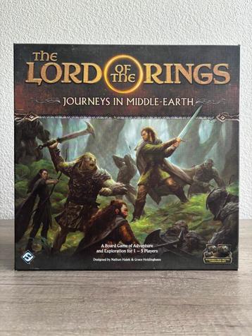 The Lord of the Rings - Journeys in Middle-Earth bordspel beschikbaar voor biedingen