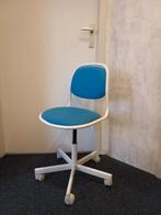 Blauwe jongens bureaustoel Ikea Orfjall 22121, Huis en Inrichting, Bureaustoelen, Ophalen, Gebruikt, Blauw, Bureaustoel