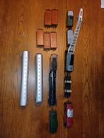 Fleischmann Treinen, Wagons, Rijtuigen en Hijskraan Set, Gelijkstroom, Fleischmann, Ophalen of Verzenden, Analoog