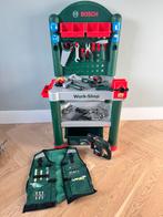 Bosch Kinderset Gereedschap incl werkbank, Kinderen en Baby's, Ophalen of Verzenden, Gebruikt, Jongen of Meisje