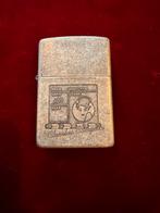Zippo Charlie Chaplin zilver, Ophalen of Verzenden, Gebruikt, Aansteker