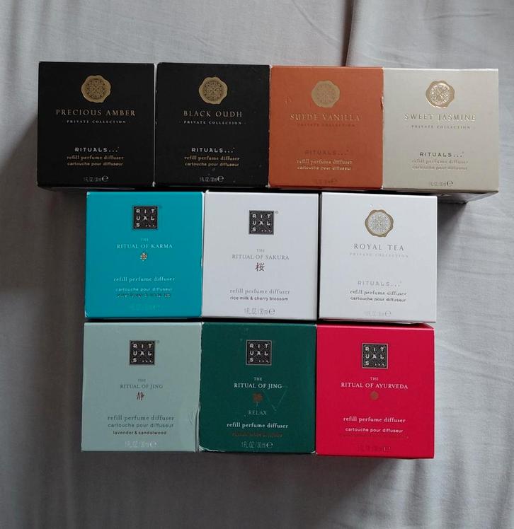 Rituals cartridges (refills voor parfum diffuser), Sieraden, Tassen en Uiterlijk, Uiterlijk | Parfum, Nieuw, Ophalen of Verzenden