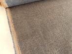 Vyva Hemp Fjord camel-oranje+grijs; 4,35 meter meubelstof, Overige materialen, 120 cm of meer, Beige, Ophalen of Verzenden