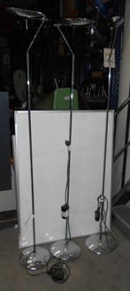 Gebruikte vloerlamp, hallogeen, dimbaar, 188 cm hoog, Ophalen, Gebruikt, Metaal, 150 tot 200 cm