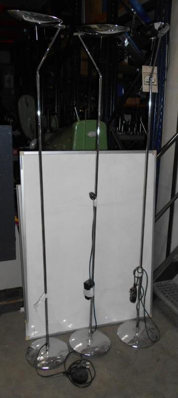 Gebruikte vloerlamp, hallogeen, dimbaar, 188 cm hoog beschikbaar voor biedingen