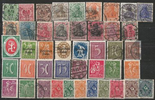 Kavel Duitse Rijk 1889-1922, Postzegels en Munten, Postzegels | Europa | Duitsland, Gestempeld, Overige periodes, Verzenden