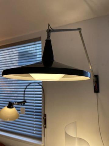 Gispen Panama wandlamp model 4050 – Zwart – Wim Rietveld beschikbaar voor biedingen