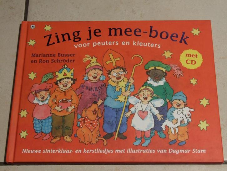 Zing je mee-boek / Marianne Busser Dagmar Stam MET CD, Boeken, Kinderboeken | Kleuters, Zo goed als nieuw, Fictie algemeen, Voorleesboek
