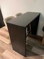 Bartafel + 2 krukken jysk, Huis en Inrichting, Barkrukken, 2 krukken, Ophalen, Zo goed als nieuw, 60 tot 90 cm