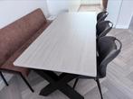 Complete eethoek nog geen jaar oud, Huis en Inrichting, Ophalen, Nieuw, Met eetbank, Minder dan 4 stoelen