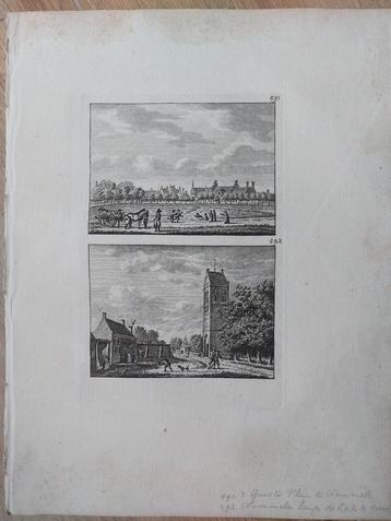 491-492 Wommels Kerk en Groote plein Unieke uitgave! beschikbaar voor biedingen