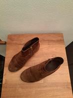 Cognac Gabor suede leren enkellaarsjes 5 mt 38, Ophalen of Verzenden, Gedragen, Bruin