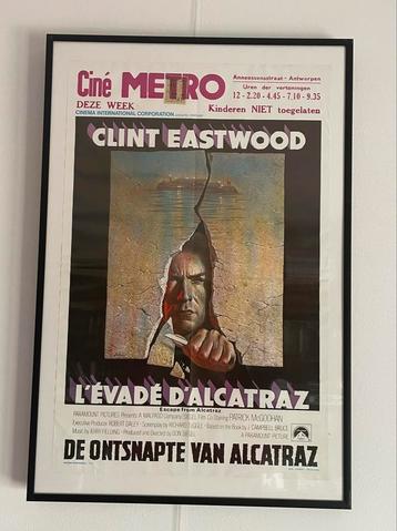 Clint Eastwood - De Ontsnapte van Alcatraz - Poster beschikbaar voor biedingen