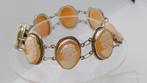 Zilveren antieke armband 800 met camee, Sieraden, Tassen en Uiterlijk, Antieke sieraden, Ophalen of Verzenden, Zilver, Armband