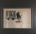 Ingelijste poster Banksy, Ophalen of Verzenden