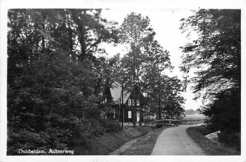 (380-898-033) Dordrecht Dubbeldam Achterweg, Verzamelen, Ansichtkaarten | Nederland, Zuid-Holland, Verzenden