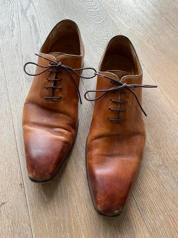 Magnanni schoenen, kleur cognac, maat 43 beschikbaar voor biedingen