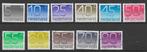 1976-2001, NVPH 1108-1118 serie crouwel zegels {A1}, Ophalen of Verzenden, Na 1940, Gestempeld