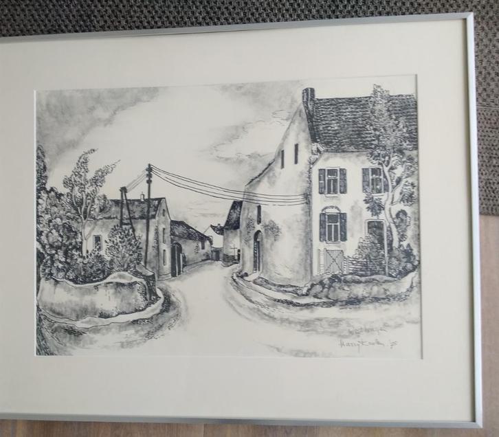 bHarry Koolen Meerssen Limburg, Antiek en Kunst, Kunst | Schilderijen | Klassiek, Ophalen