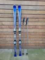 Ski / Skies met binding en stokken - 170 cm  Head Cyber X25, Ophalen, 160 tot 180 cm, Gebruikt, Skiën