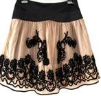 Styles beeldige voile style beige geborduurde rok 40 CHCS, Kleding | Dames, Rokken, Maat 38/40 (M), Zwart, Styles, Ophalen of Verzenden
