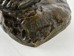 GROTE BRONZEN FIGUUR F HECK in uitstekende staat, Ophalen