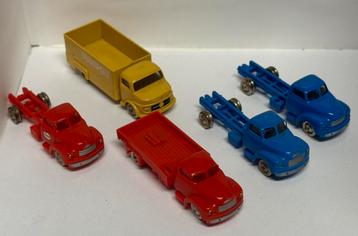 Diverse oude Lego auto’s/trucks uit de jaren 50 vintage 1:87 beschikbaar voor biedingen