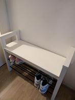 Schoenen bankje wit, Antiek en Kunst, Ophalen