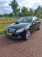 Mercedes-Benz C-Klasse 3.0 C280 Sedan AUT 2007 Zwart, Auto's, Automaat, Achterwielaandrijving, 1800 kg, Beige